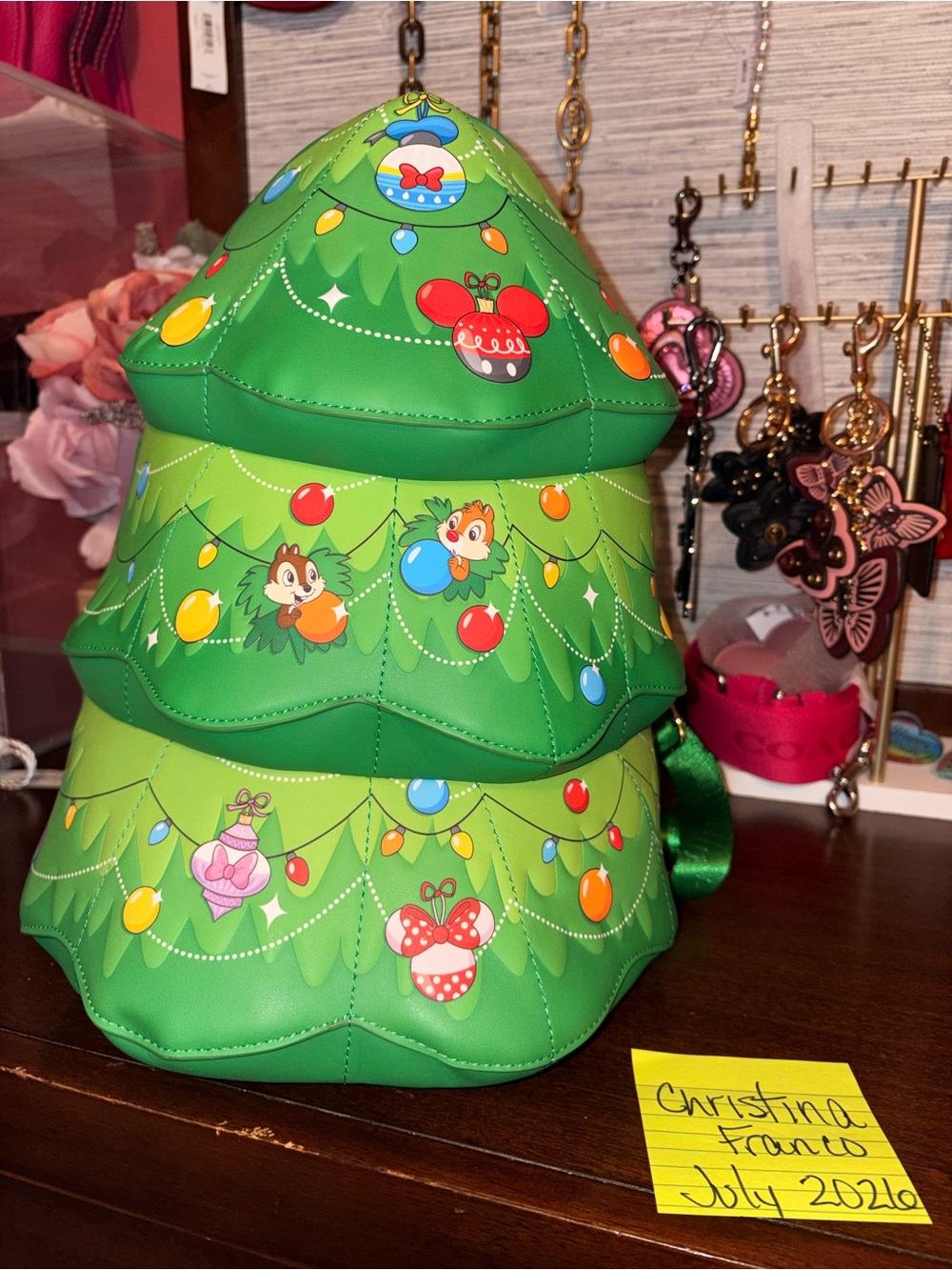 Disney Holiday Tree Chip & Dale Loungefly